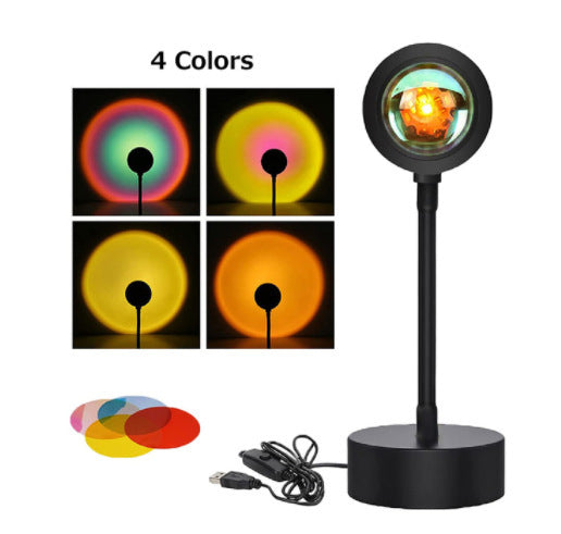 Smart APP Remote Control RGB Color Sunset Light