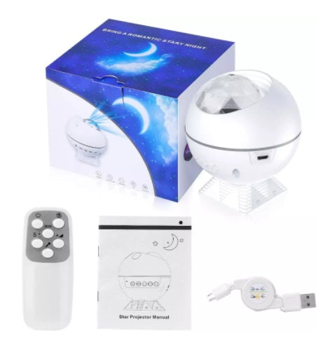 Smart Voice Activated Car Watermark Projection Lamp