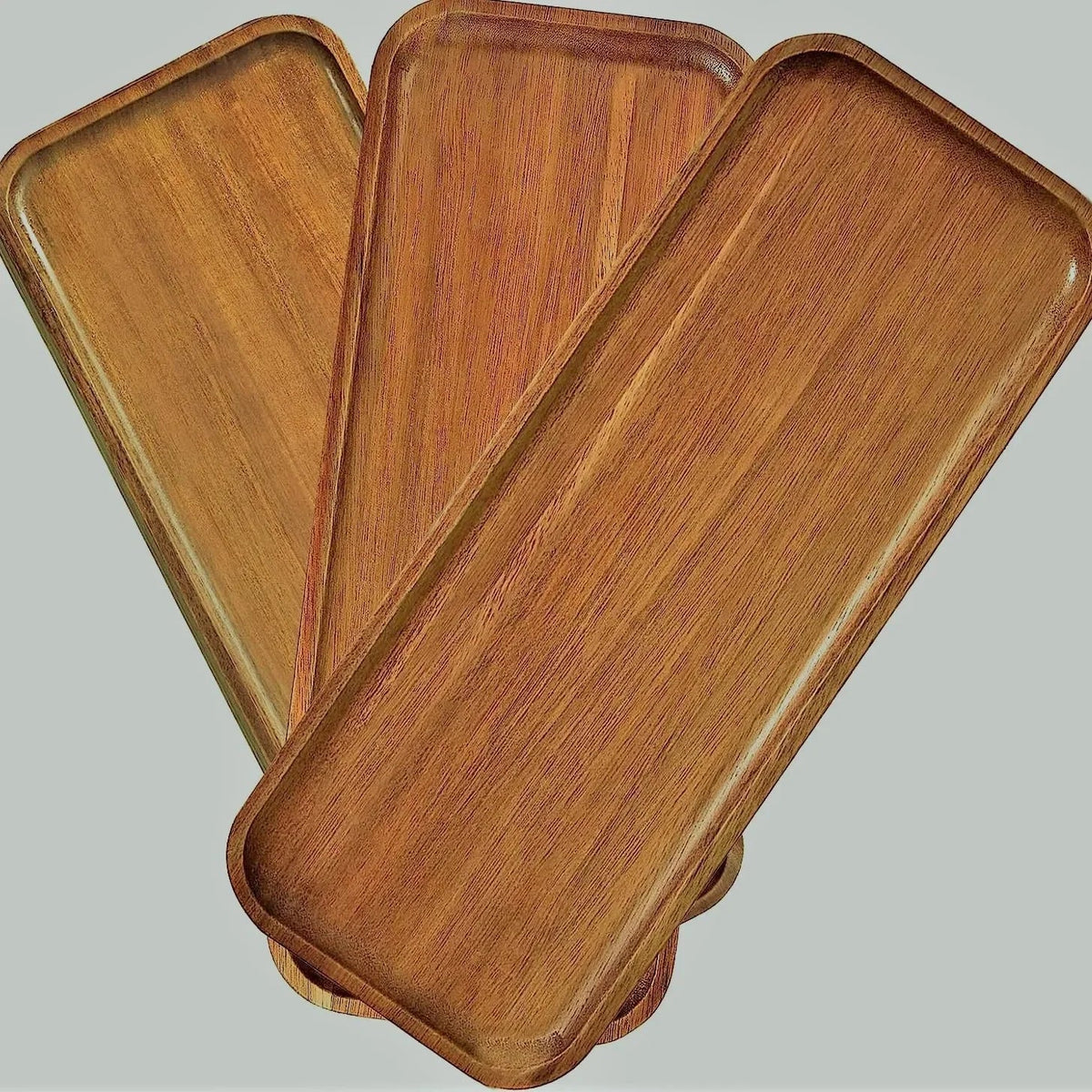 Solid Wood Dessert Plate Round/Rectangle Food Tray Snack Dried Fruit Tea Tray Japanese-style Bread Board Pallet Kitchen Supplies