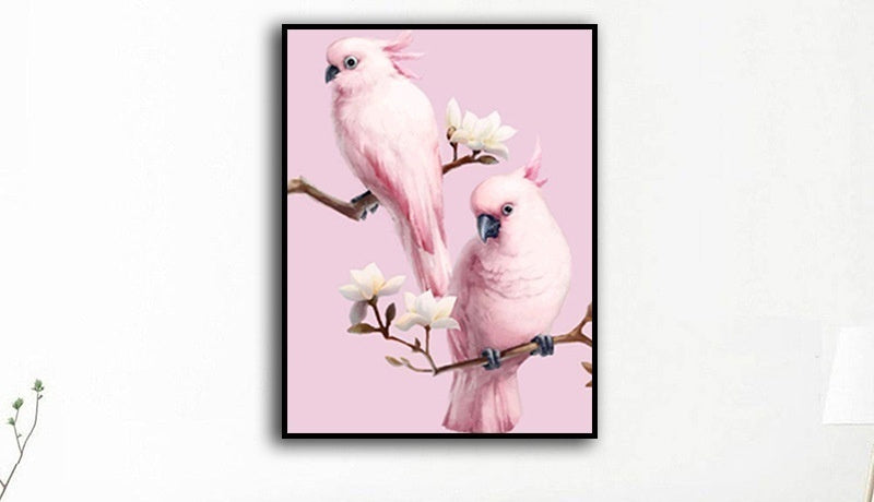 Full Round Drill Parrot Diamond Art Mosaic Kit